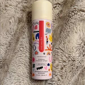 Pure Romance Truly Sexy Flirt Powder Spray with Colorful Design